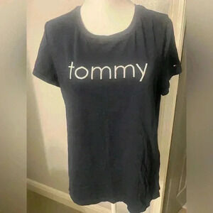 Women’s Tommy Hilfiger Navy Short sleeve T shirt size medium